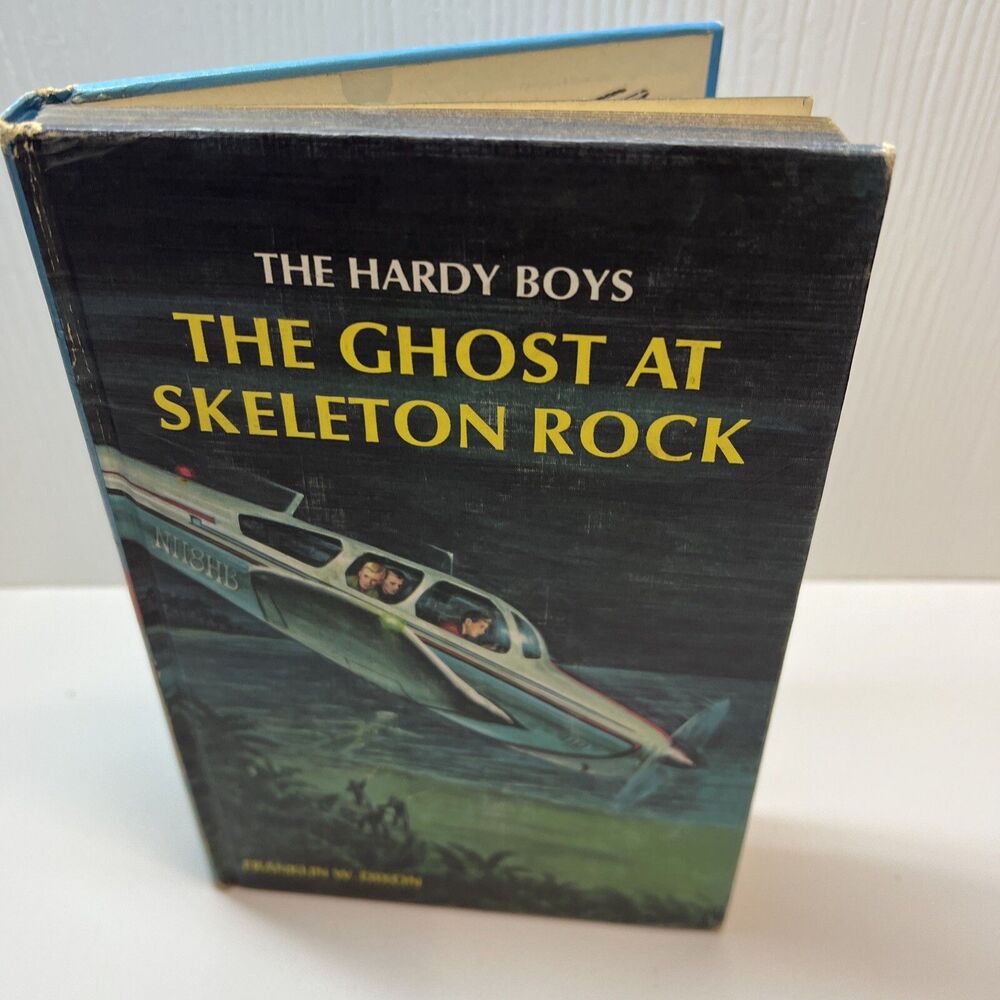 The Hardy Boys ︱ The Ghost at Skeleton Rock ︱Frank Dixon︱1966 ︱ Hardcover︱
